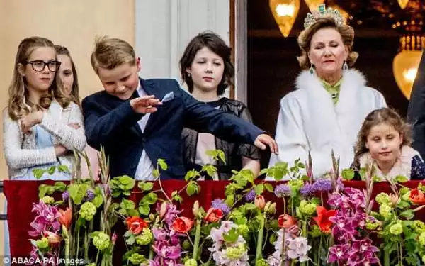 Prince Of Norway Breaks Protocol As He Dabs During Royal Birthday Celebration {See Photos}